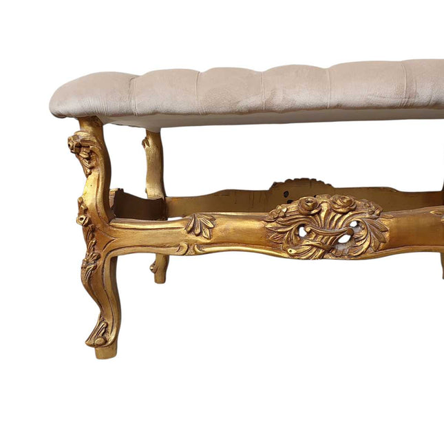 TUFTED ITALIAN OTTOMAN