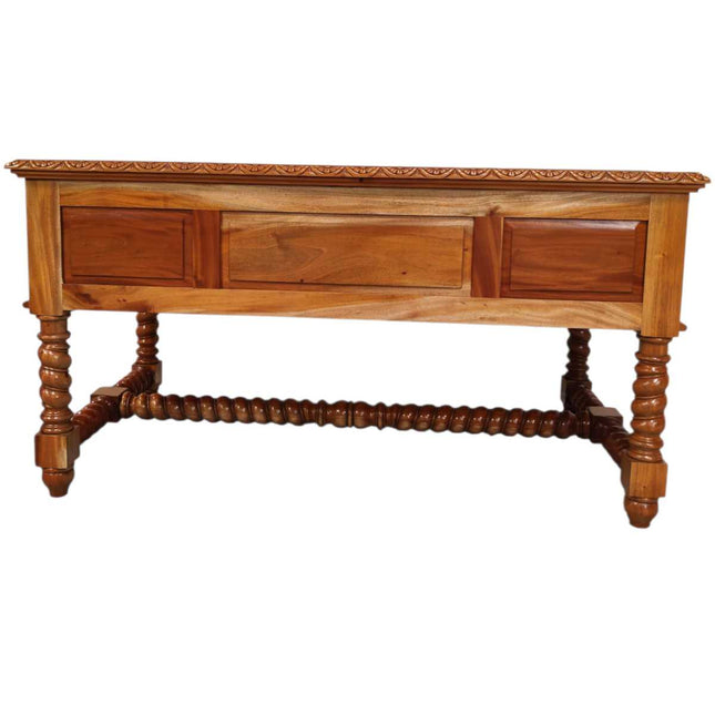 Louis Masion Mahogany carved French Desk ☆ Antique Mahogany