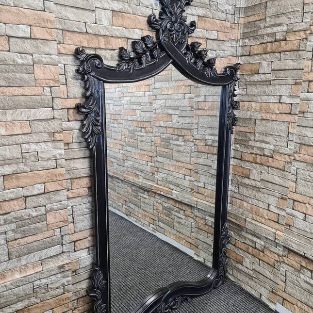 Renaissance French Mirror ☆ BLACK