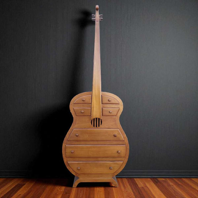 Hand Crafted Teak Wood Musician Chest ☆ 210 cm