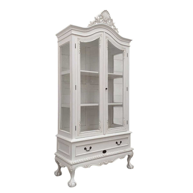 Thomas Chippendale Cabinet ☆ White
