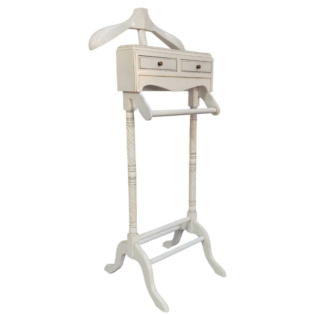 Verdun Mahogany wood Valet ☆ Walnut Light