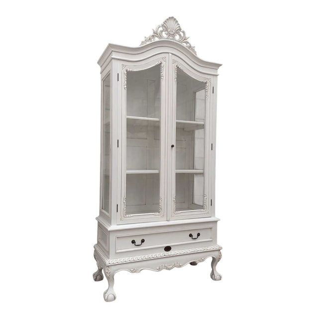 Thomas Chippendale Cabinet ☆ White