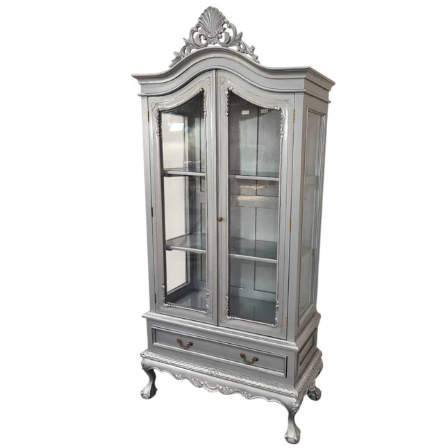 Thomas Chippendale Cabinet ☆ Silver