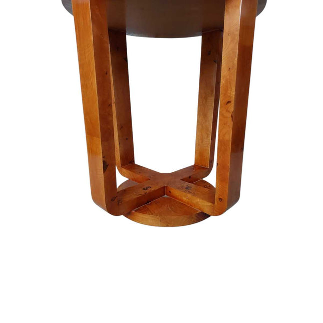 PALOMA ART DECO BURL END TABLE