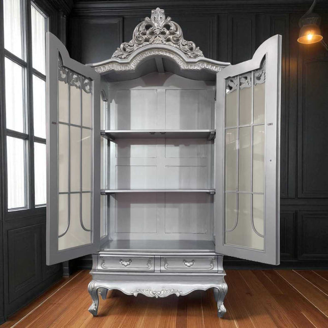 Strasbourg French Cabinet ☆ Silver