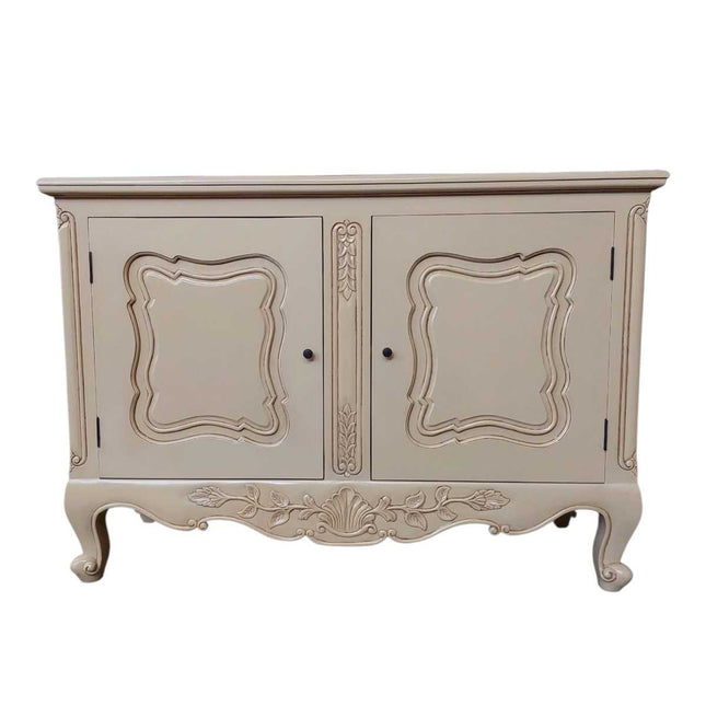 Alliance Mahogany wood French cabinet ☆ Cream