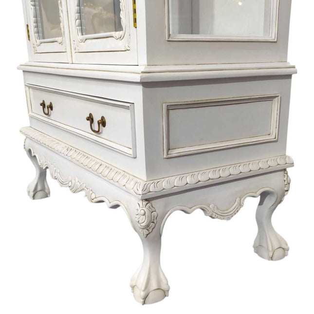 Thomas Chippendale Cabinet ☆ White