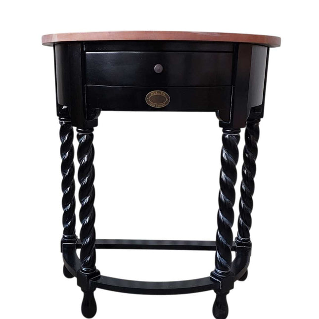 Sunar French Hall Table ☆ White & Natural