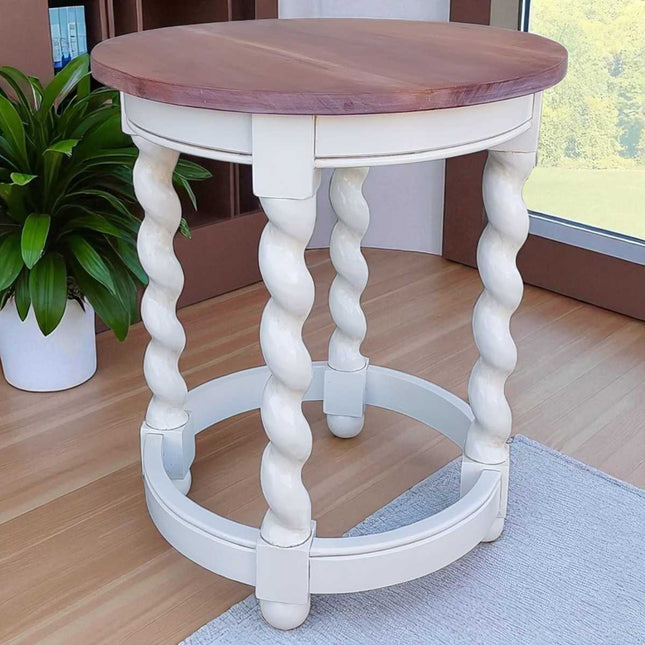 Lokar Mahogany Lamp Table