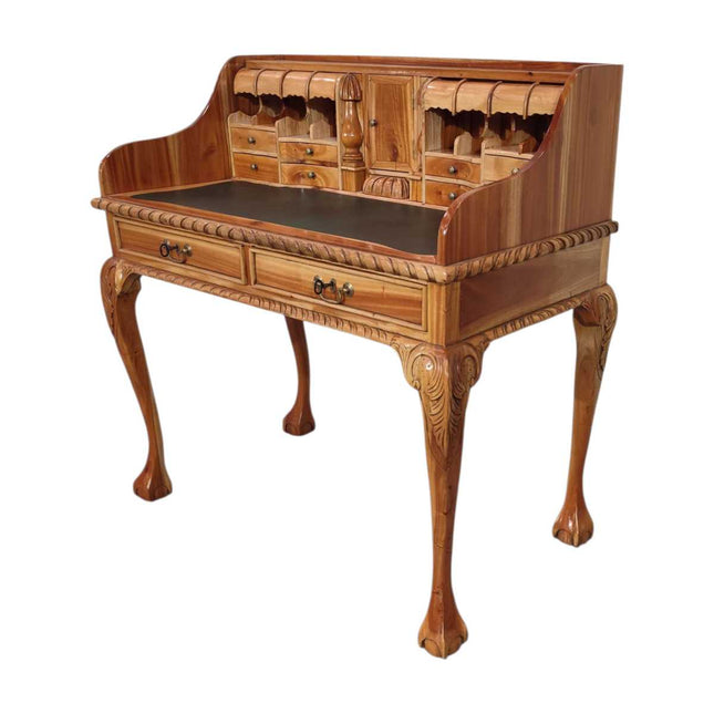 Chippendale Mahogany Escritoire ☆ Walnut