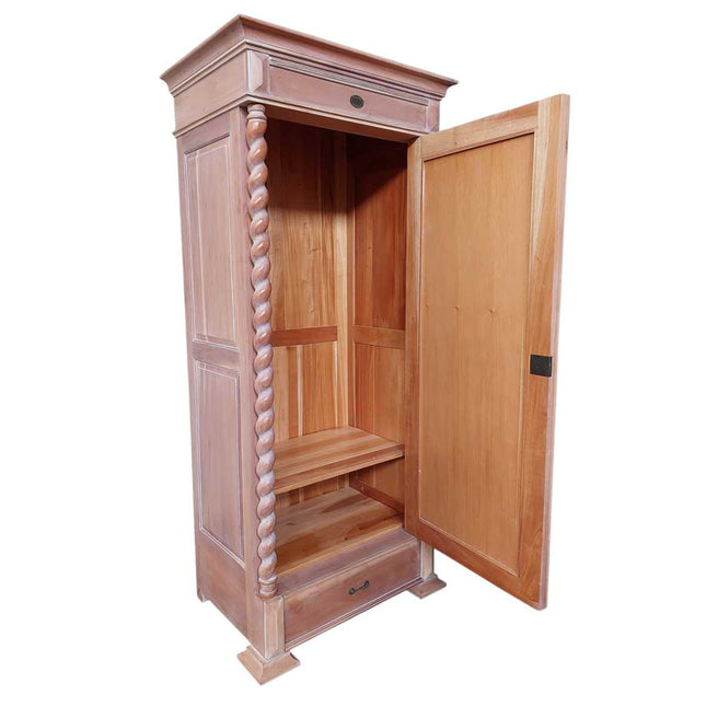 VENTURA FRENCH ARMOIRE ☆ NATURAL Light -Wash