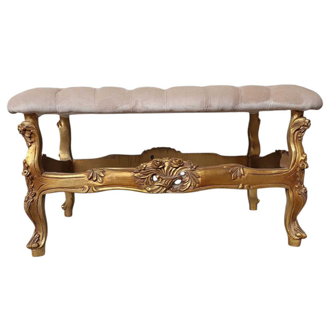 TUFTED ITALIAN OTTOMAN