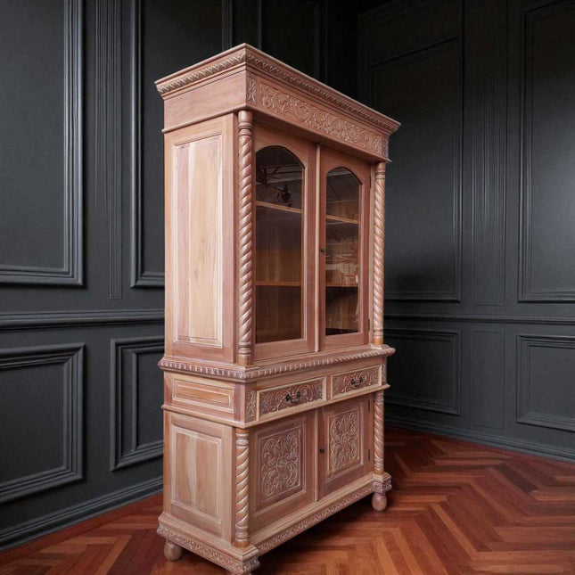 NAXOS FRENCH CABINET & SIDEBOARD ☆ NATURAL WHITE - WASH