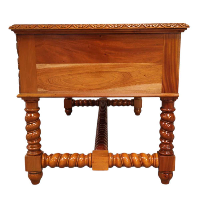 Louis Masion Mahogany carved French Desk ☆ Antique Mahogany