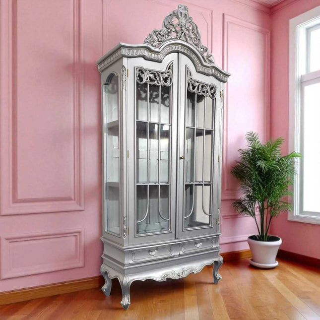 Strasbourg French Cabinet ☆ Silver