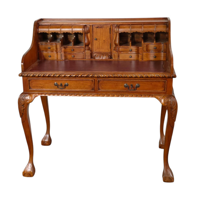Chippendale Mahogany Escritoire ☆ Walnut