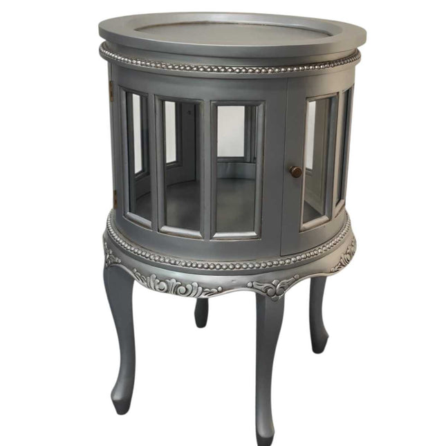 DAVID ROUND DUMB WAITER ☆ SILVER