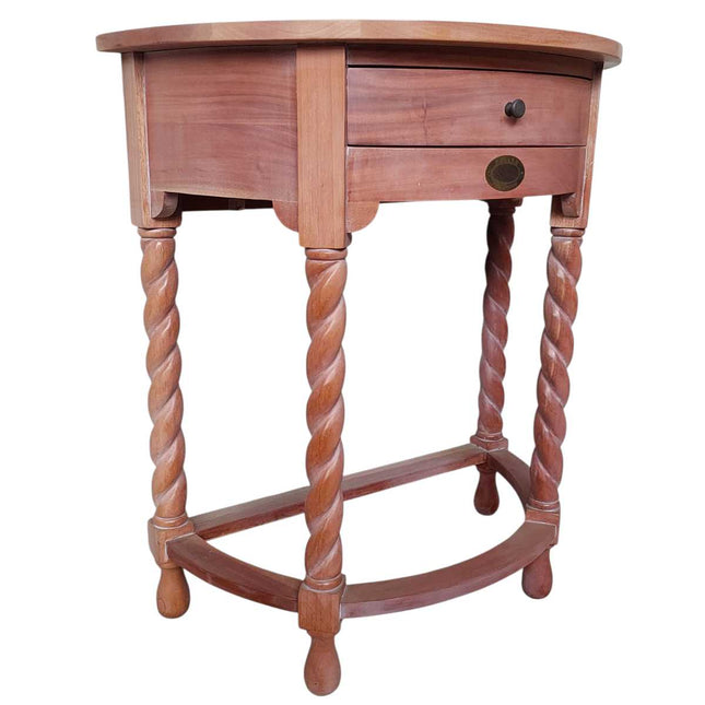 Sunar French Hall Table ☆ White & Natural