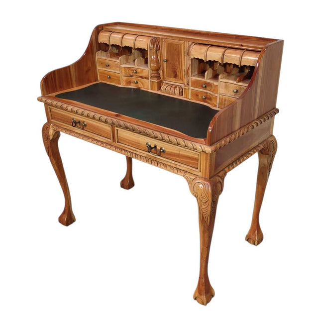 Chippendale Mahogany Escritoire ☆ Walnut