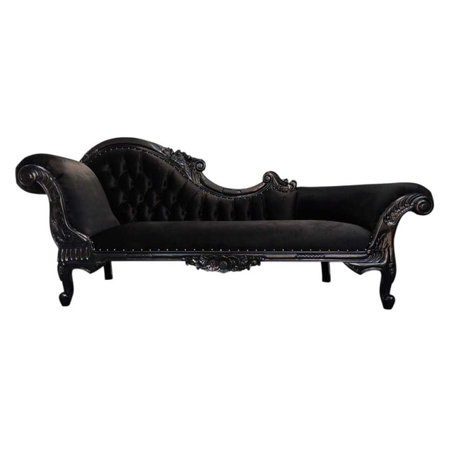 Vienna French Chaise ☆ Black