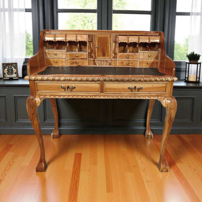 Chippendale Mahogany Escritoire ☆ Walnut