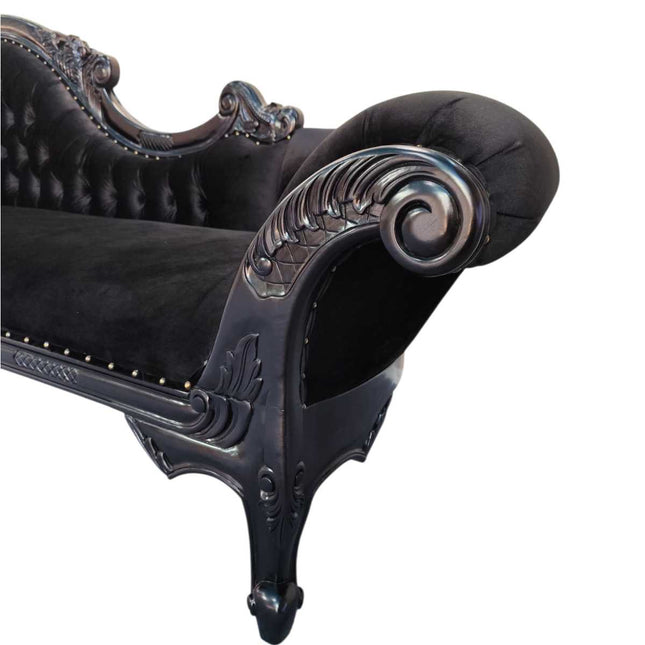 Vienna French Chaise ☆ Black