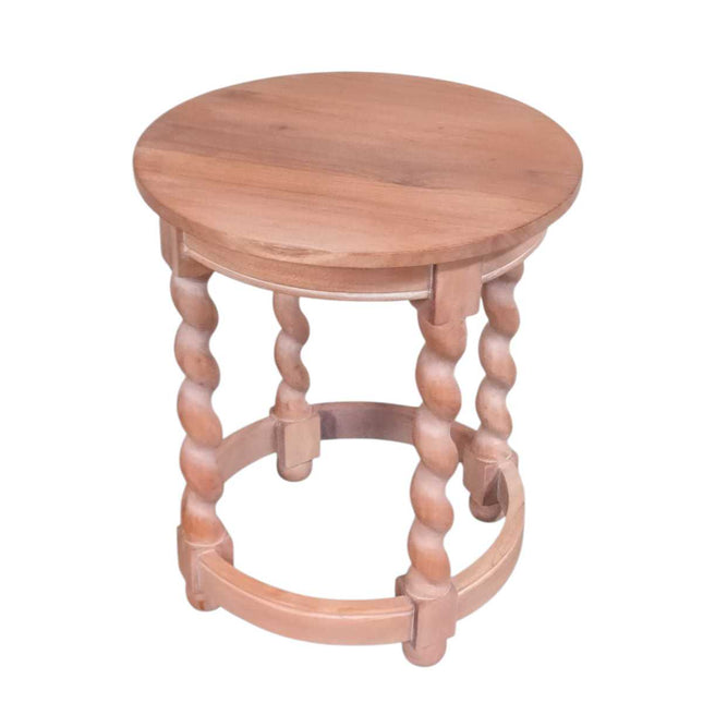 Lokar Mahogany Lamp Table