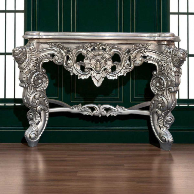 Gamble French Barroque Gamble Console ☆ Silver