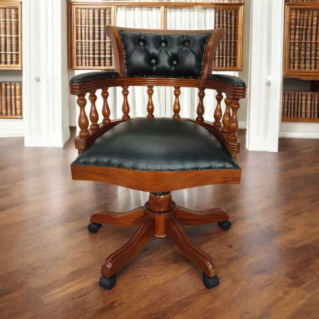 Executive Victorian Office Chair ☆ Green