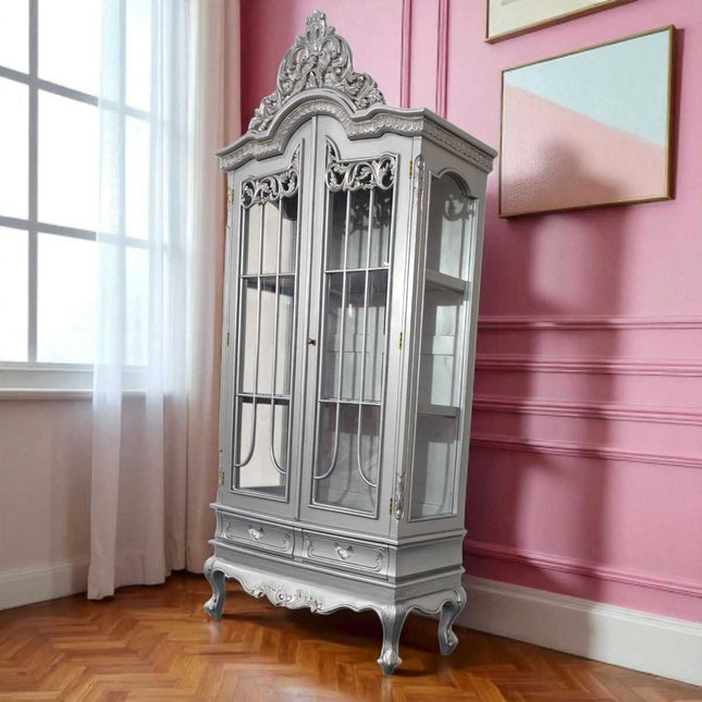 Strasbourg French Cabinet ☆ Silver