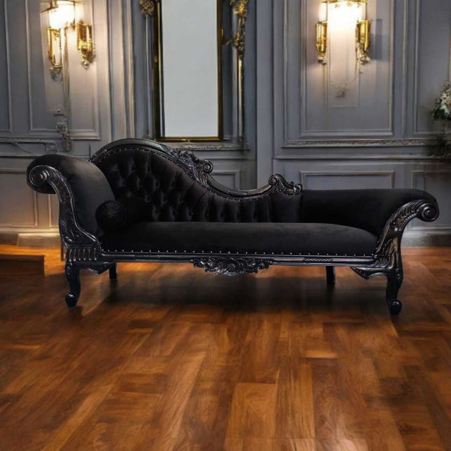 Vienna French Chaise ☆ Black
