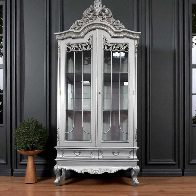 Strasbourg French Cabinet ☆ Silver