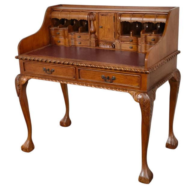 Chippendale Mahogany Escritoire ☆ Walnut