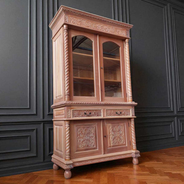 NAXOS FRENCH CABINET & SIDEBOARD ☆ NATURAL WHITE - WASH