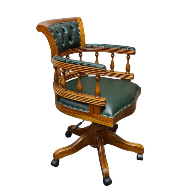 Executive Victorian Office Chair ☆ Green
