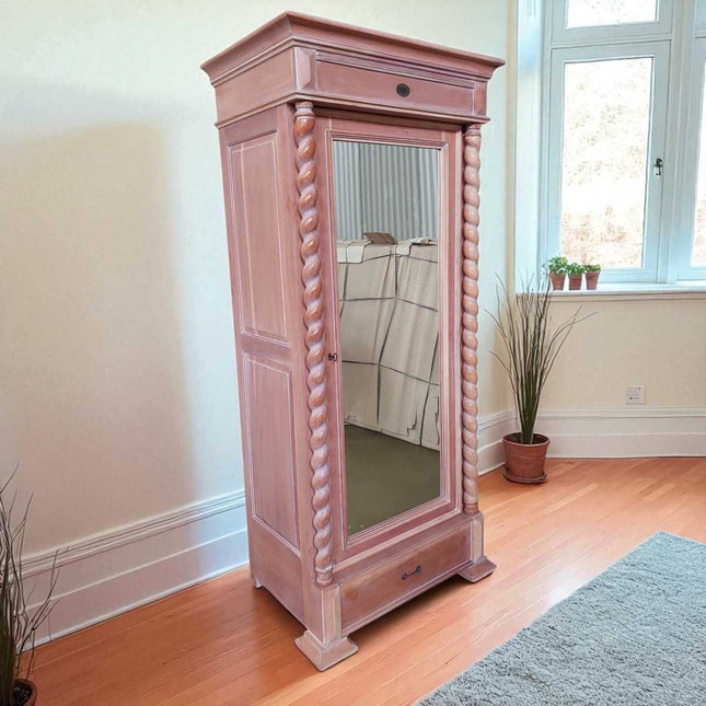 VENTURA FRENCH ARMOIRE ☆ NATURAL Light -Wash