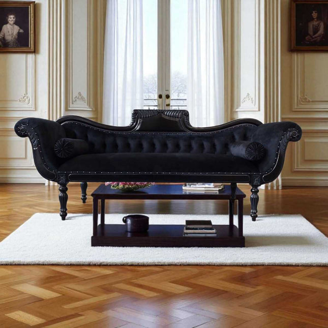 MARYPORT COLONIAL SOFA ☆BLACK